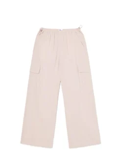 Cropp Spodnie*Różowe spodnie cargo