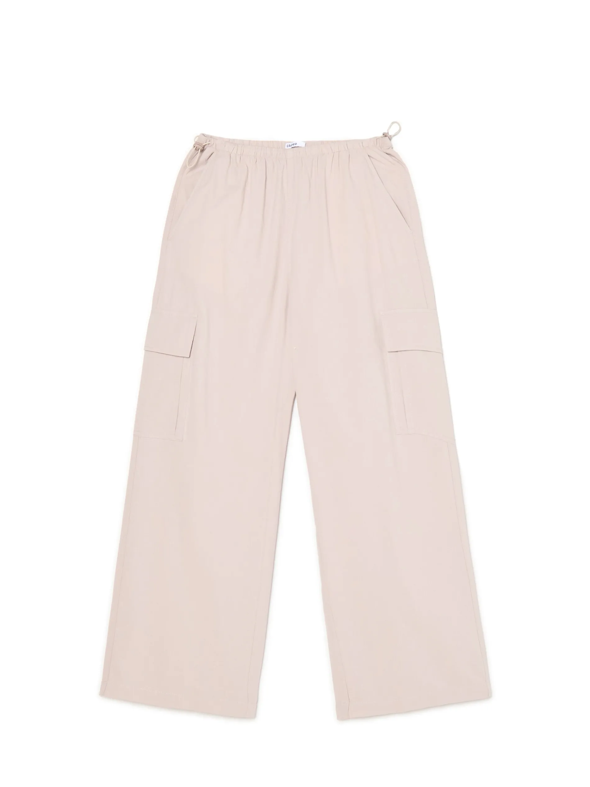 Cropp Spodnie*Różowe spodnie cargo