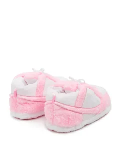 Cropp Kapcienew|Cozy*Różowo-białe kapcie