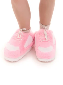 Cropp Kapcienew|Cozy*Różowo-białe kapcie