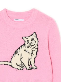 Cropp Swetry*sweter z kotem