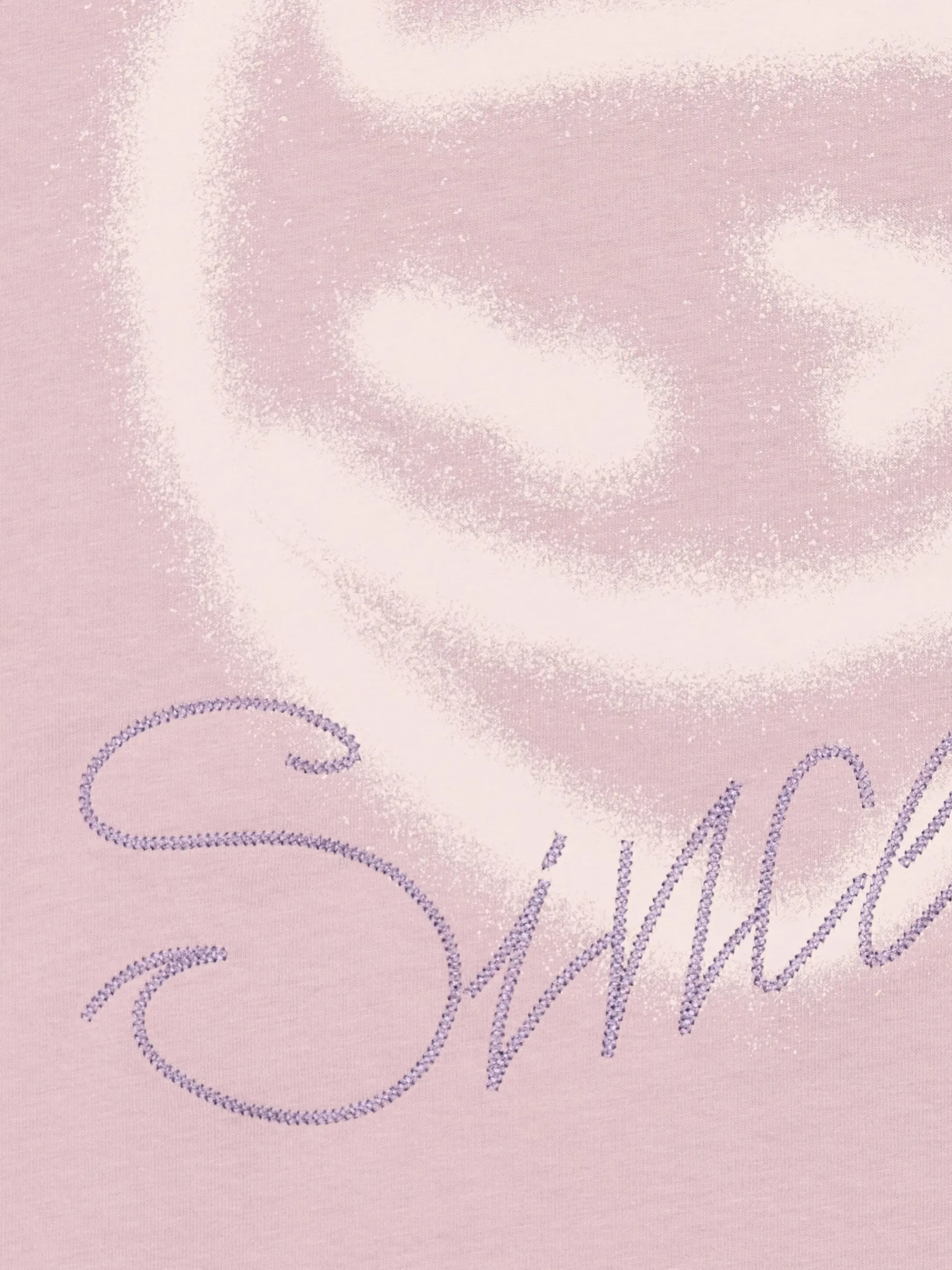 Cropp Koszulki*Różowy T-shirt z nadrukiem