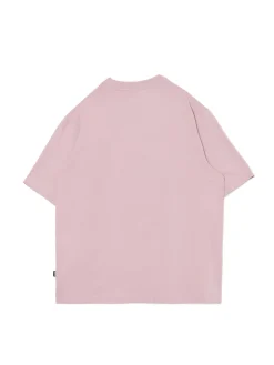 Cropp Koszulki*Różowy T-shirt z nadrukiem