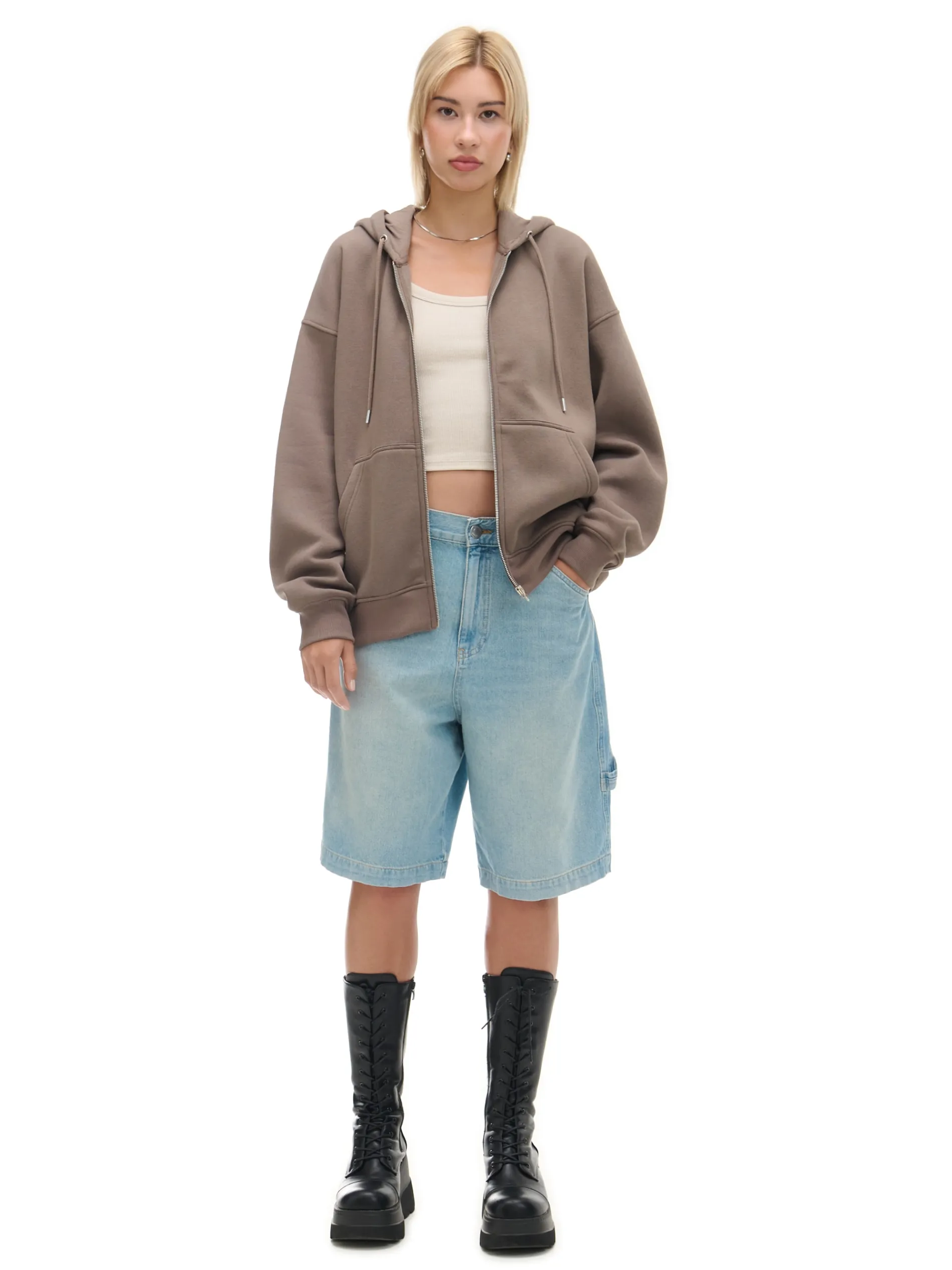 Cropp Bluzy*Rozpinana bluza oversize