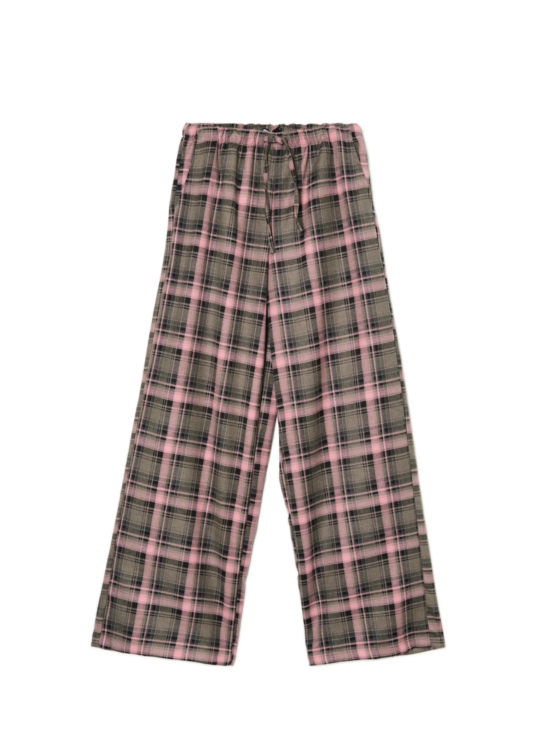 Cropp Spodnie*Spodnie baggy w kratę