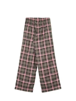 Cropp Spodnie*Spodnie baggy w kratę