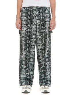 Cropp Spodnie*Spodnie baggy z wężowym motywem