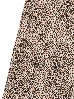 Cropp Spodnie*Spodnie flare w panterkę