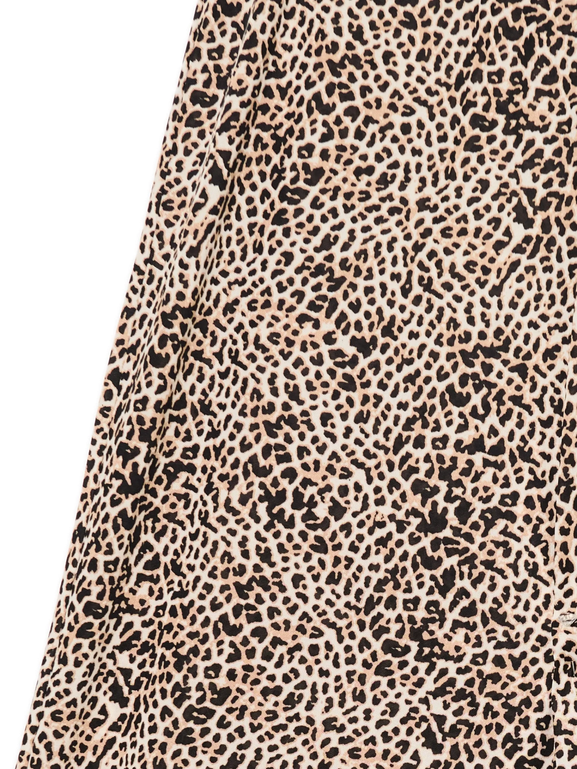 Cropp Spodnie*Spodnie flare w panterkę