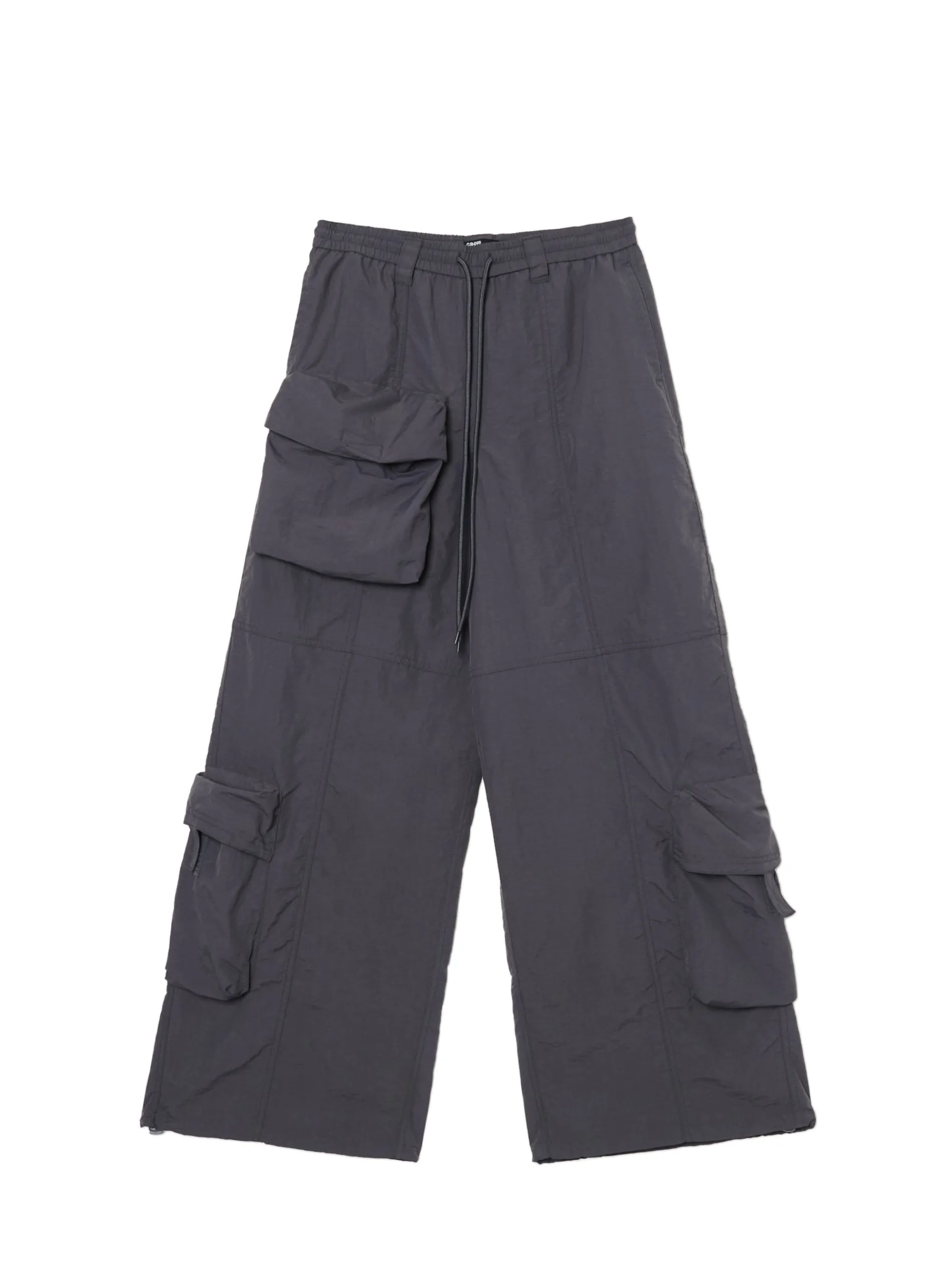 Cropp Spodnie*Spodnie parachute z kieszeniami cargo