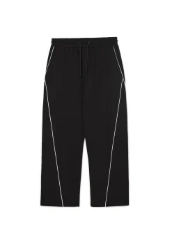 Cropp Spodnie*Spodnie wide leg z przeszyciami