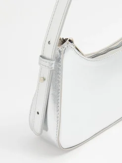 Cropp Torby, Plecaki*Srebrna mała torebka