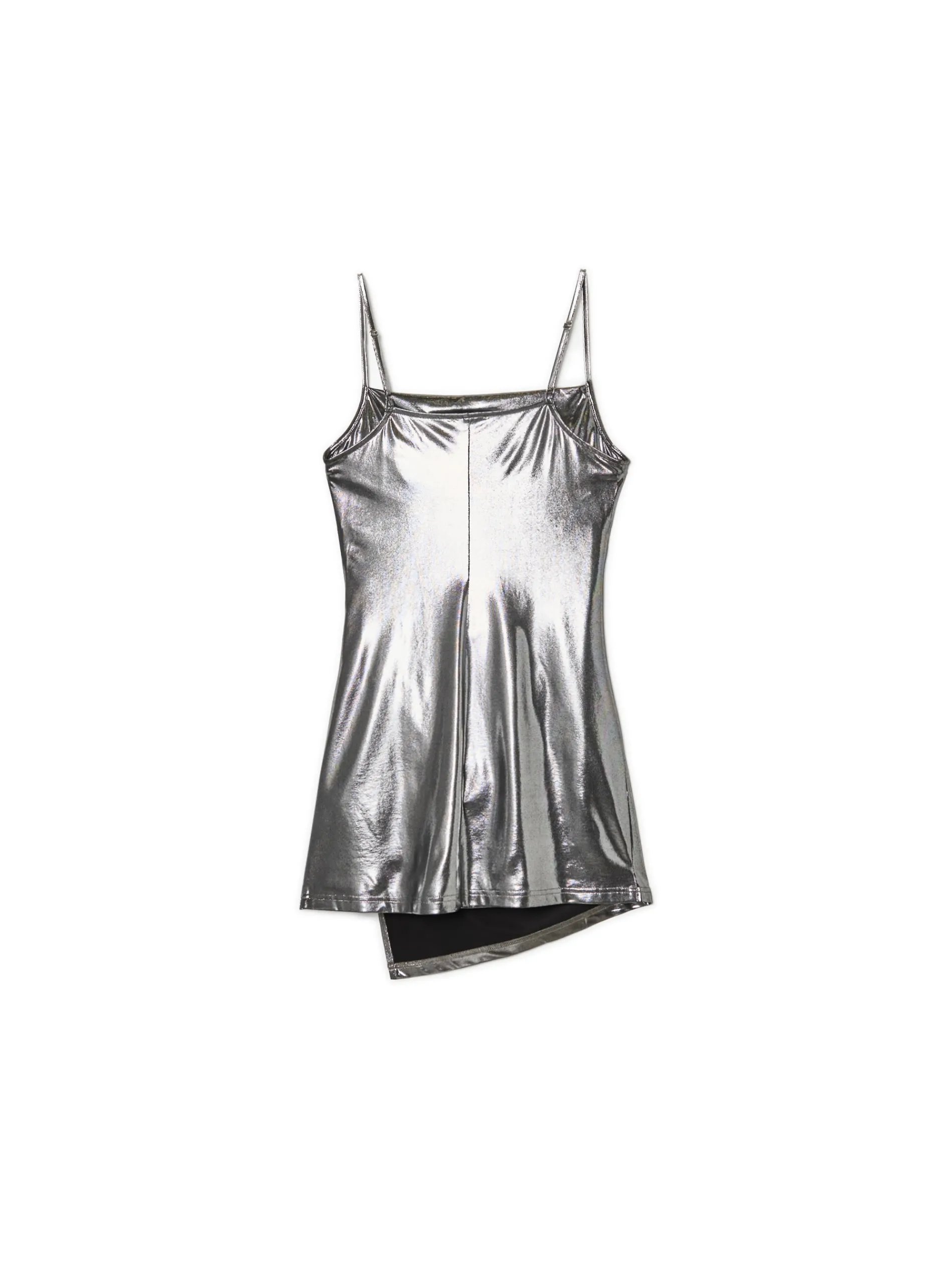 Cropp Sukienki, Kombinezony*Srebrna sukienka mini
