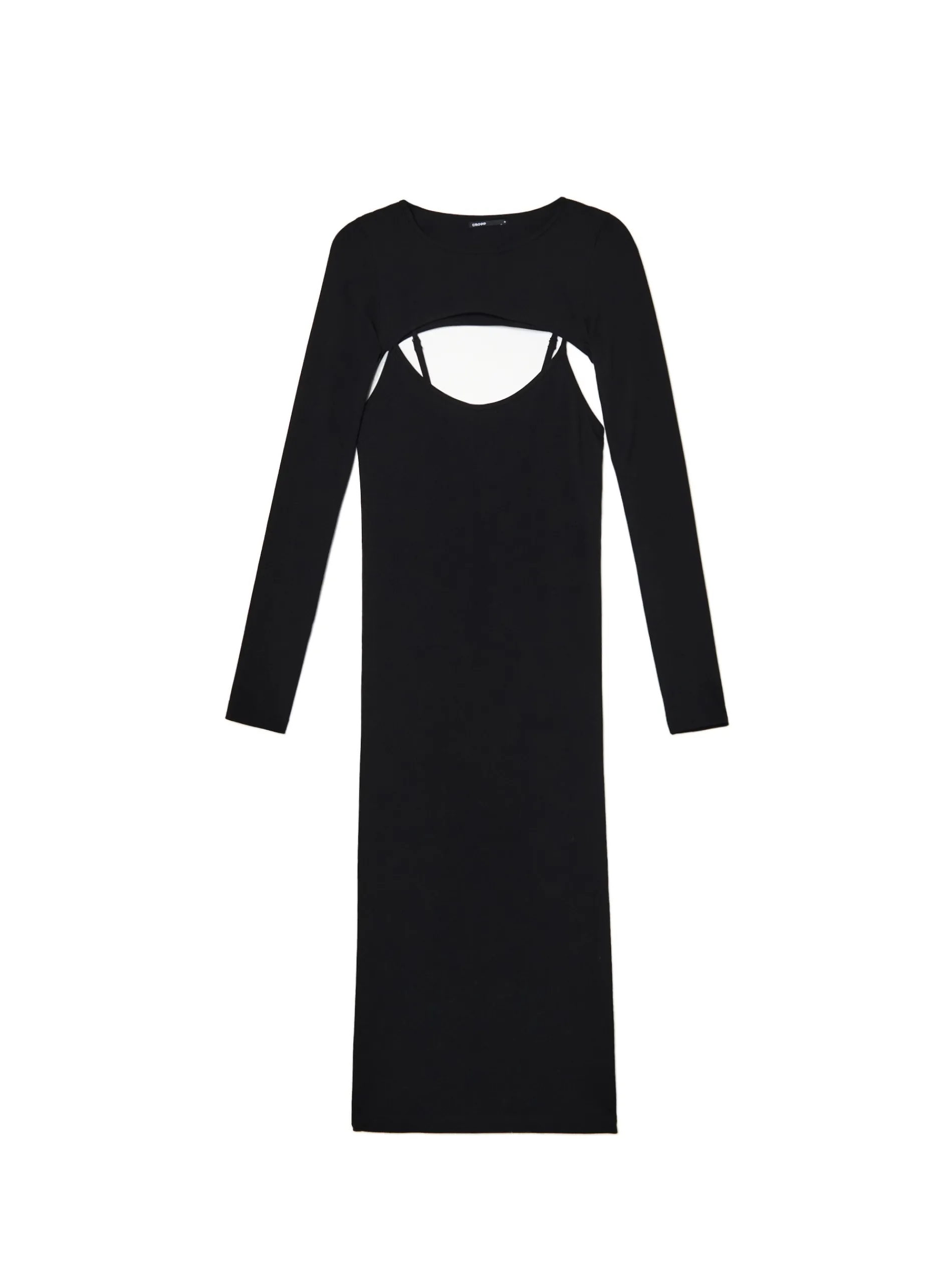 Cropp Sukienki, Kombinezony*Sukienka maxi z dodatkowymi rękawami