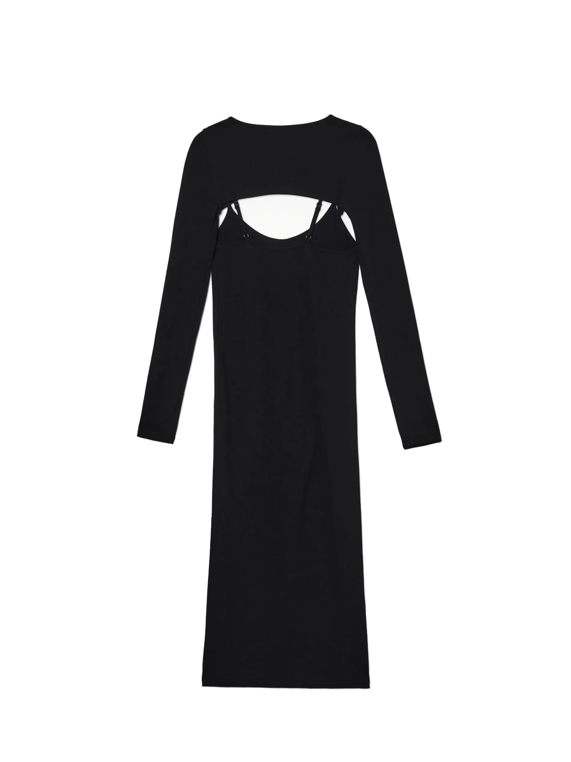 Cropp Sukienki, Kombinezony*Sukienka maxi z dodatkowymi rękawami