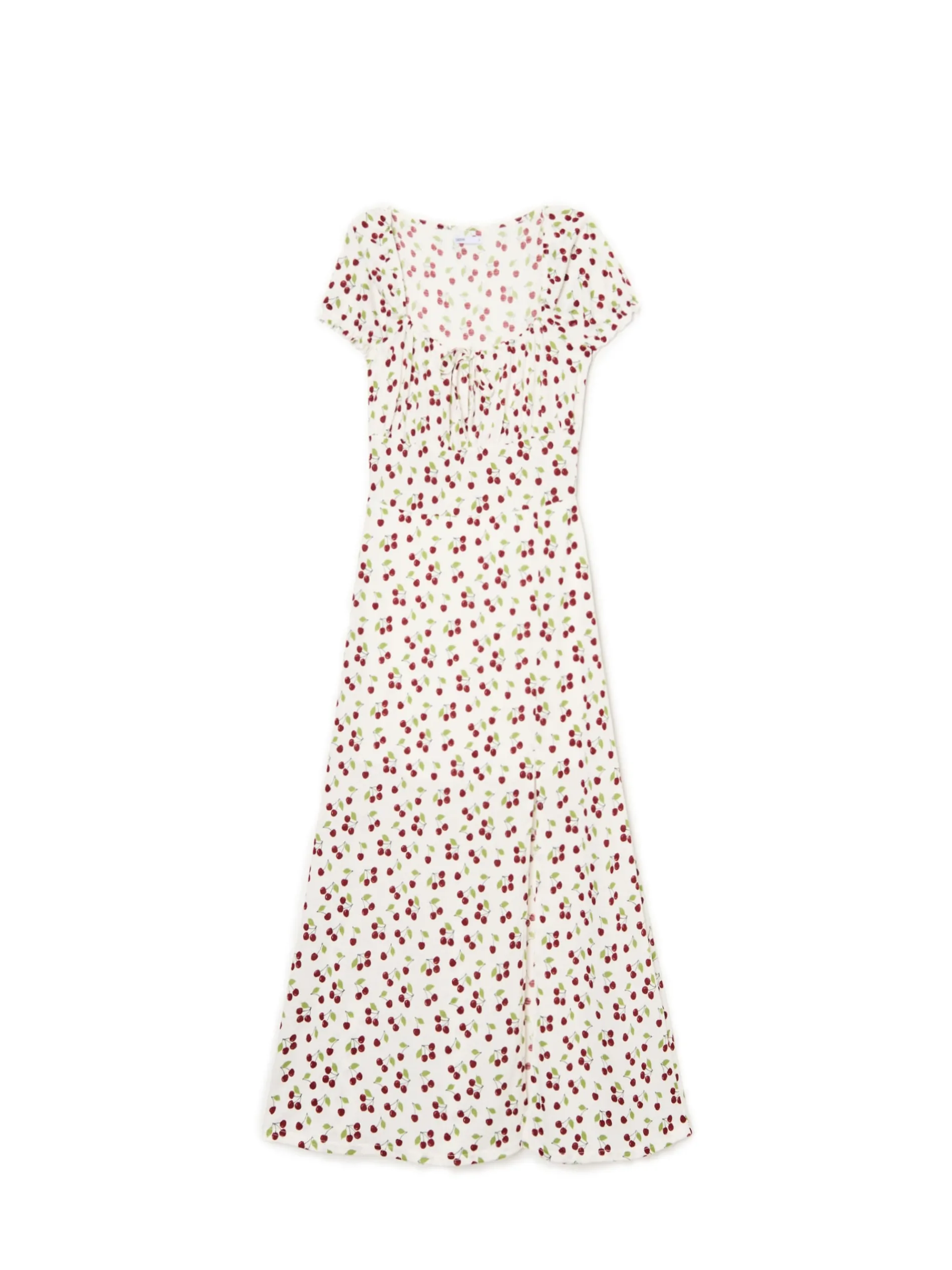 Cropp Sukienki, Kombinezony*Sukienka midi w wiśnie