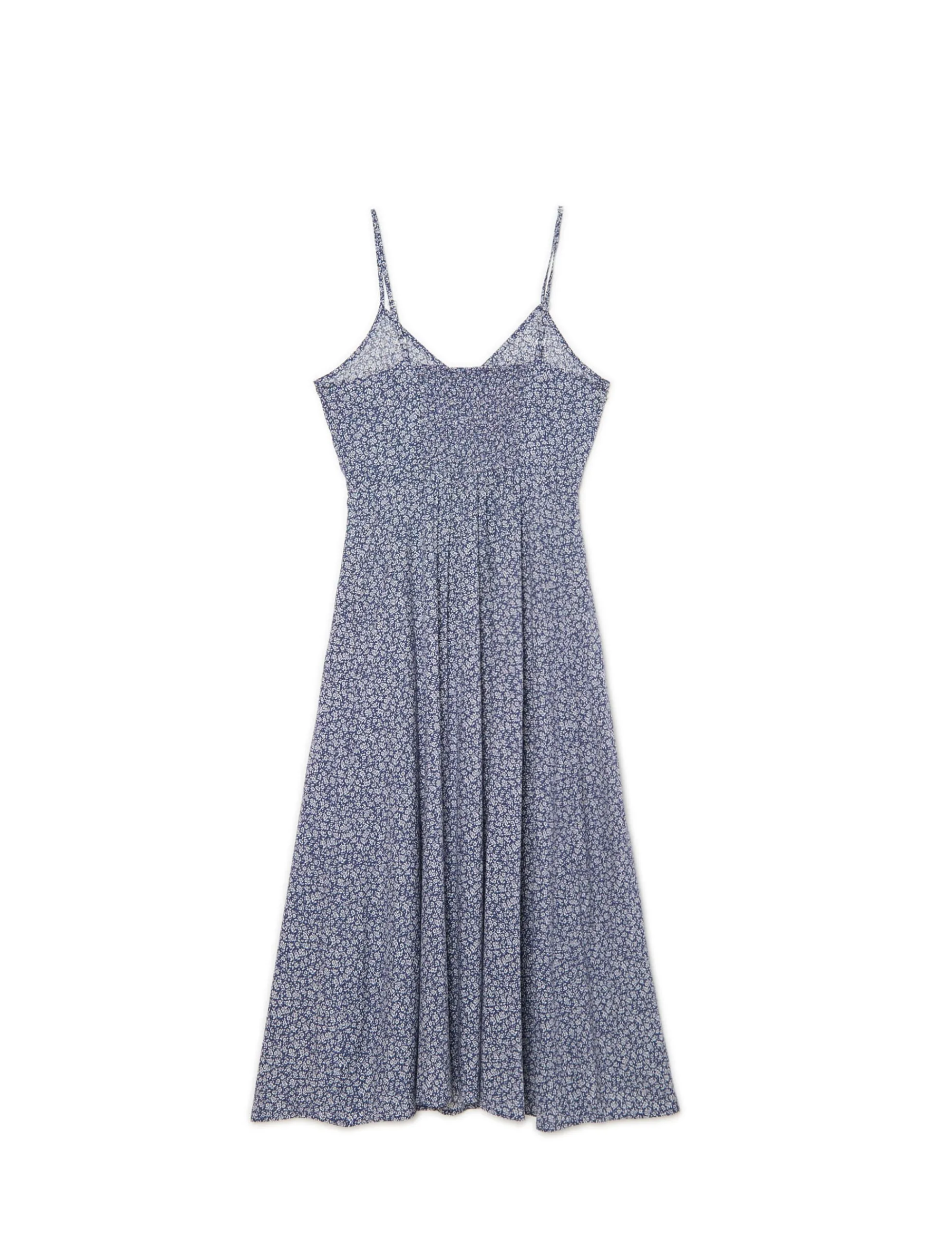 Cropp Sukienki, Kombinezony*Sukienka midi z motywem kwiatowym