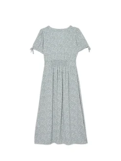 Cropp Sukienki, Kombinezony*Sukienka midi z motywem kwiatowym