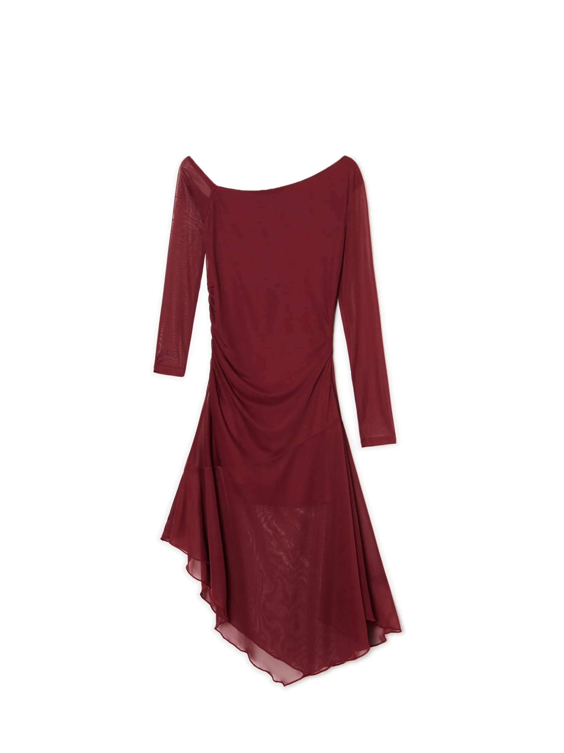 Cropp Sukienki, Kombinezony*Sukienka midi z odkrytym ramieniem