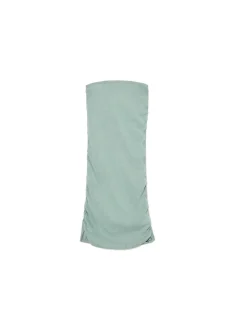 Cropp Sukienki, Kombinezony*Sukienka midi z ozdobnym marszczeniem