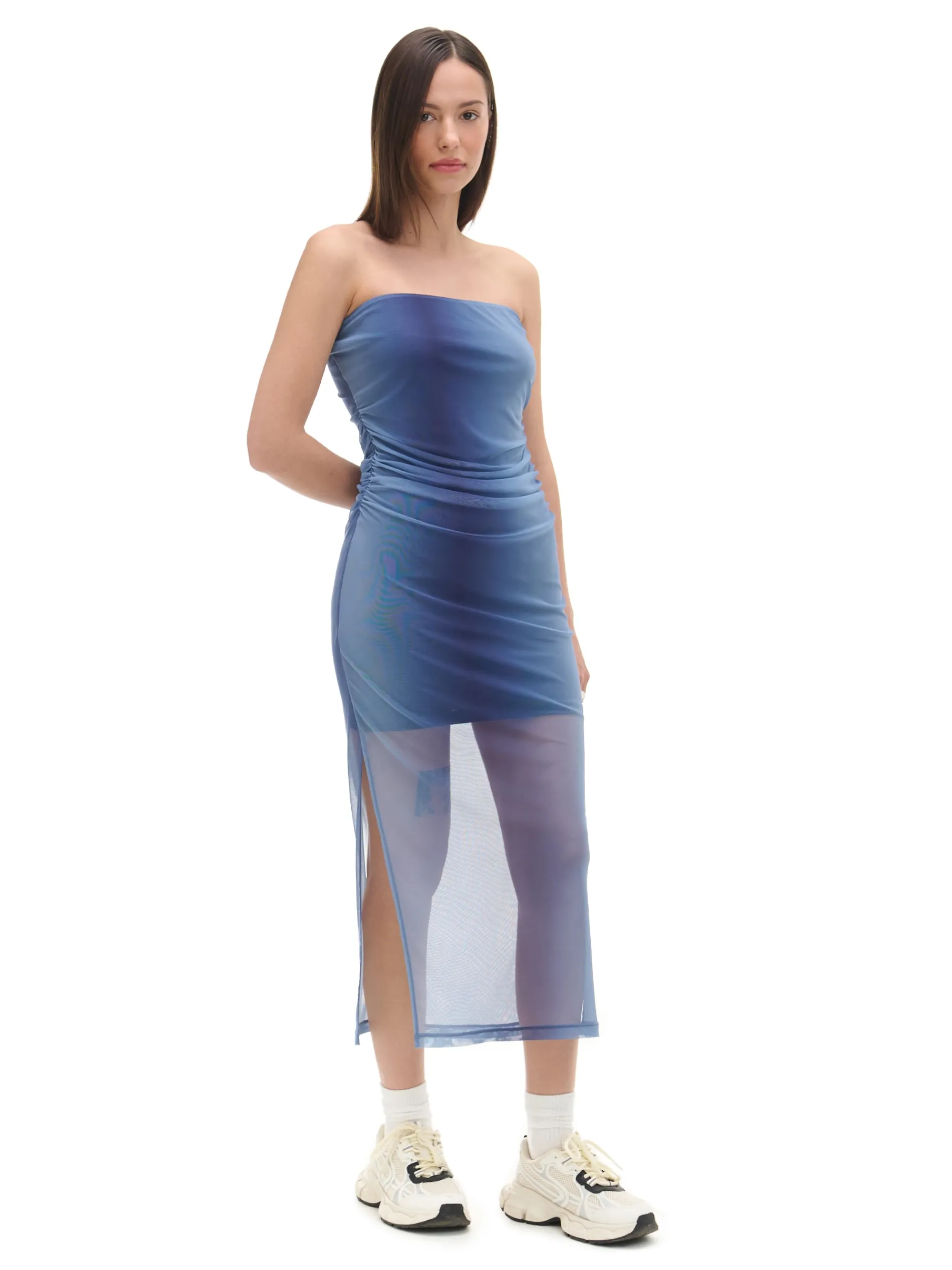 Cropp Sukienki, Kombinezony*Sukienka midi z printem all over