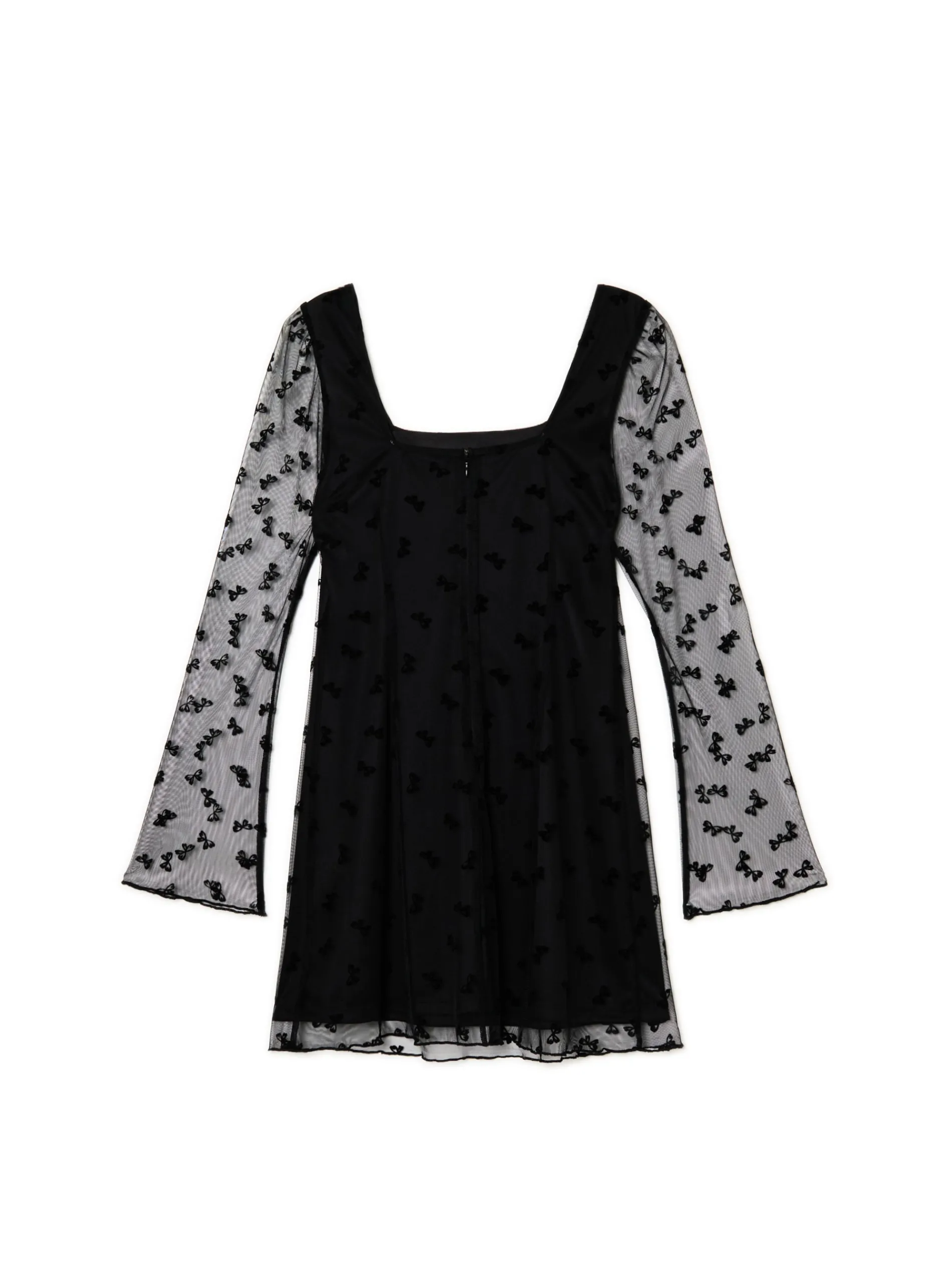 Cropp Sukienki, Kombinezony*Sukienka mini z dekoracyjną siateczką