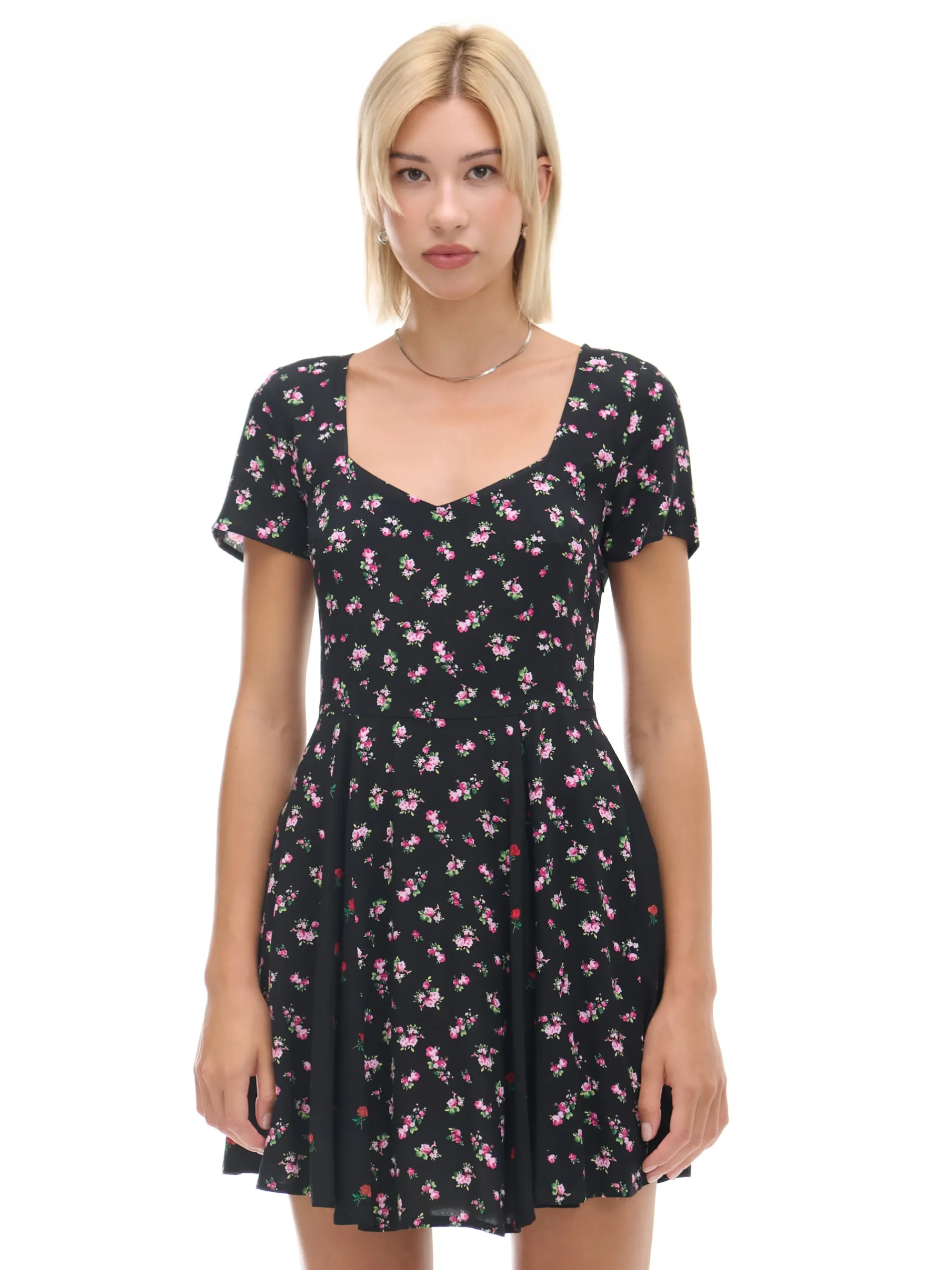 Cropp Sukienki, Kombinezony*Sukienka mini z lekkiej wiskozy