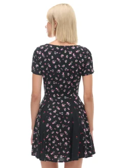 Cropp Sukienki, Kombinezony*Sukienka mini z lekkiej wiskozy