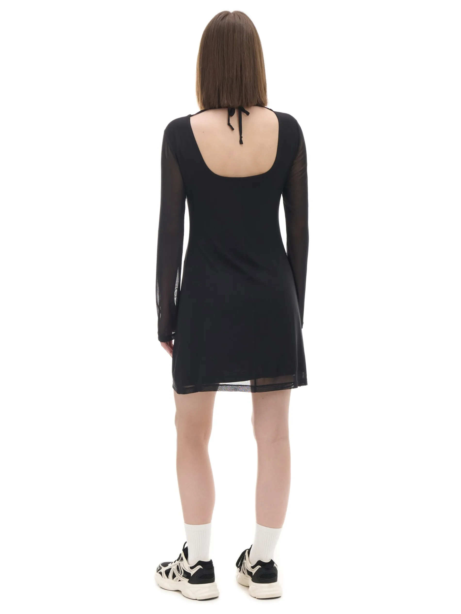 Cropp Sukienki, Kombinezony*Sukienka mini z siateczkowymi panelami