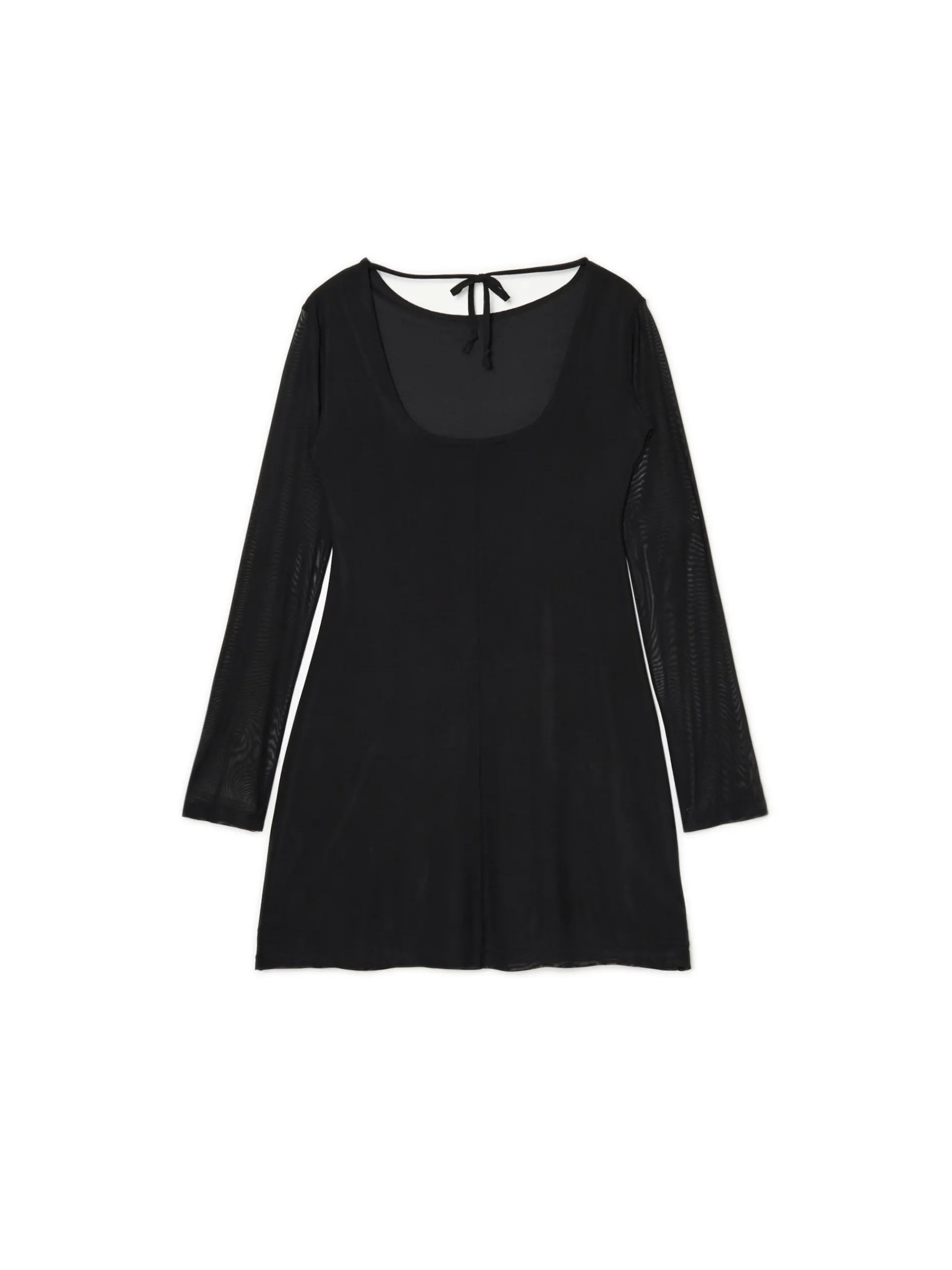 Cropp Sukienki, Kombinezony*Sukienka mini z siateczkowymi panelami