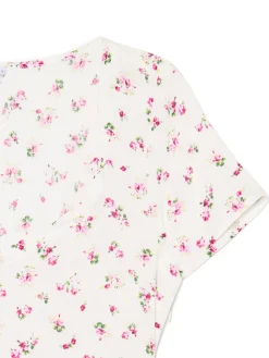 Cropp Sukienki, Kombinezony*Sukienka mini z wiskozy w kwiaty