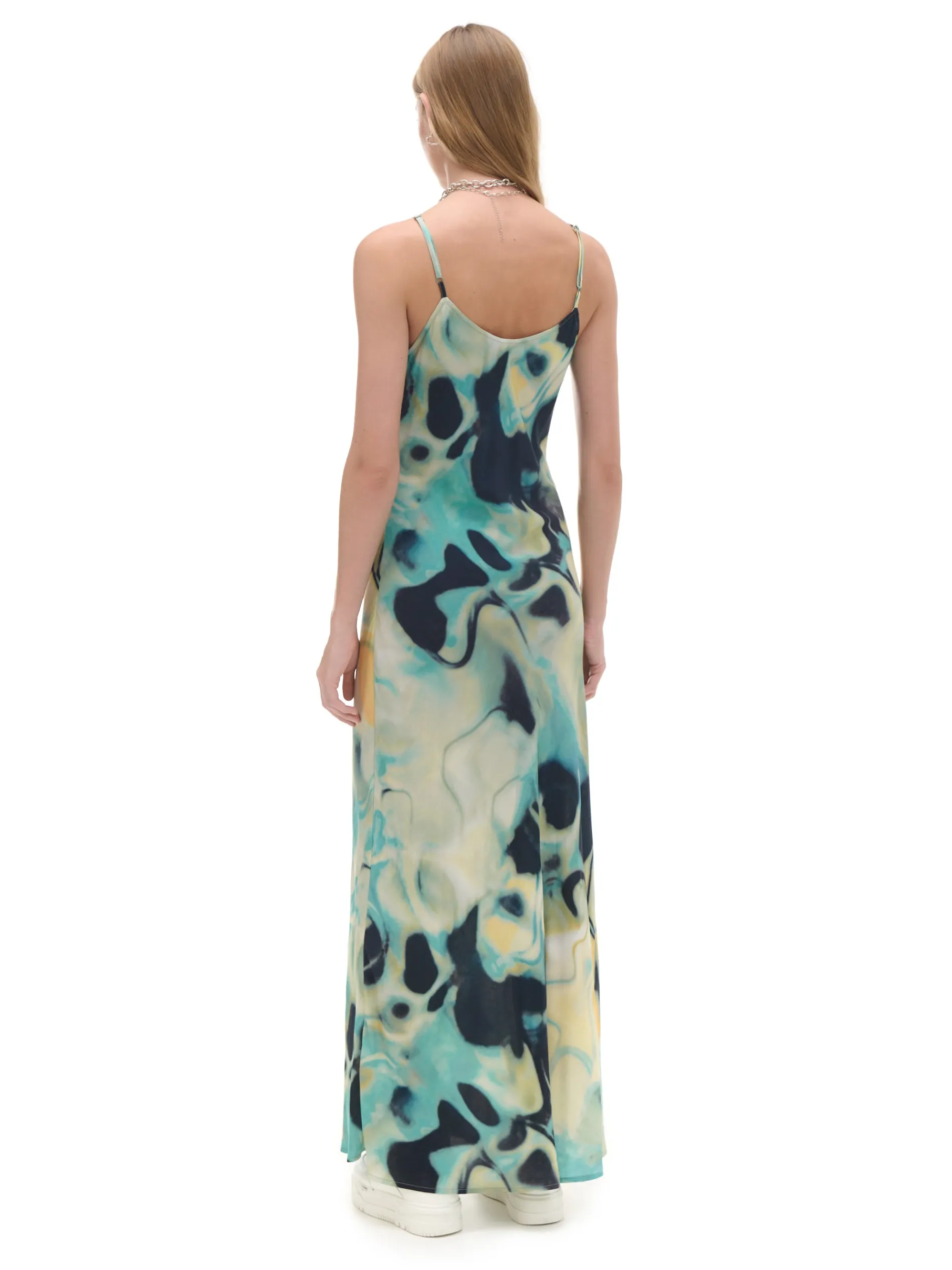 Cropp Sukienki, Kombinezony*Sukienka na ramiączkach z wiskozy