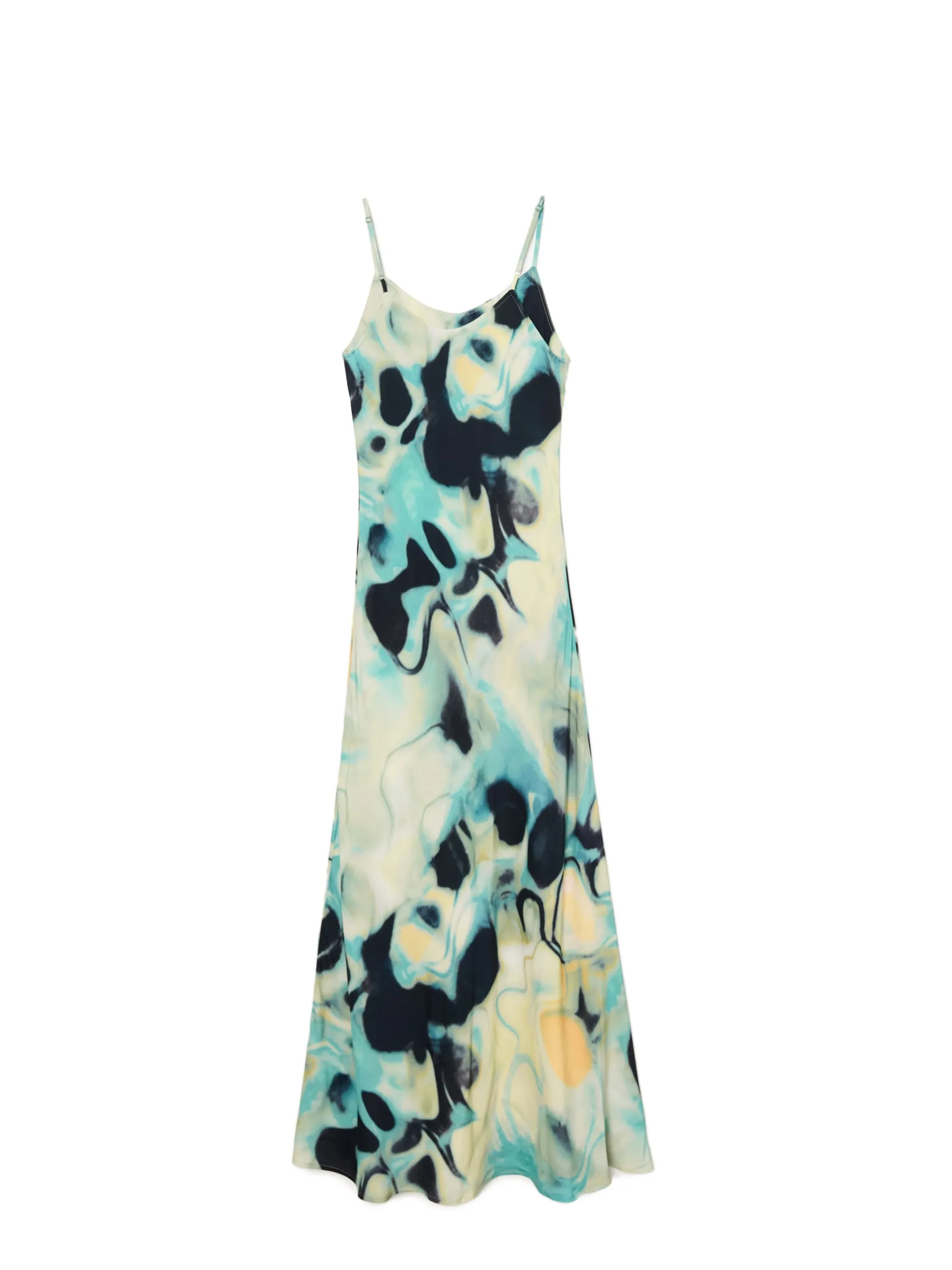 Cropp Sukienki, Kombinezony*Sukienka na ramiączkach z wiskozy