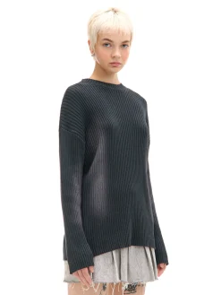 Cropp Swetry*Sweter oversize z efektem sprania