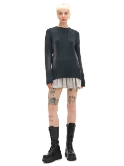 Cropp Swetry*Sweter oversize z efektem sprania