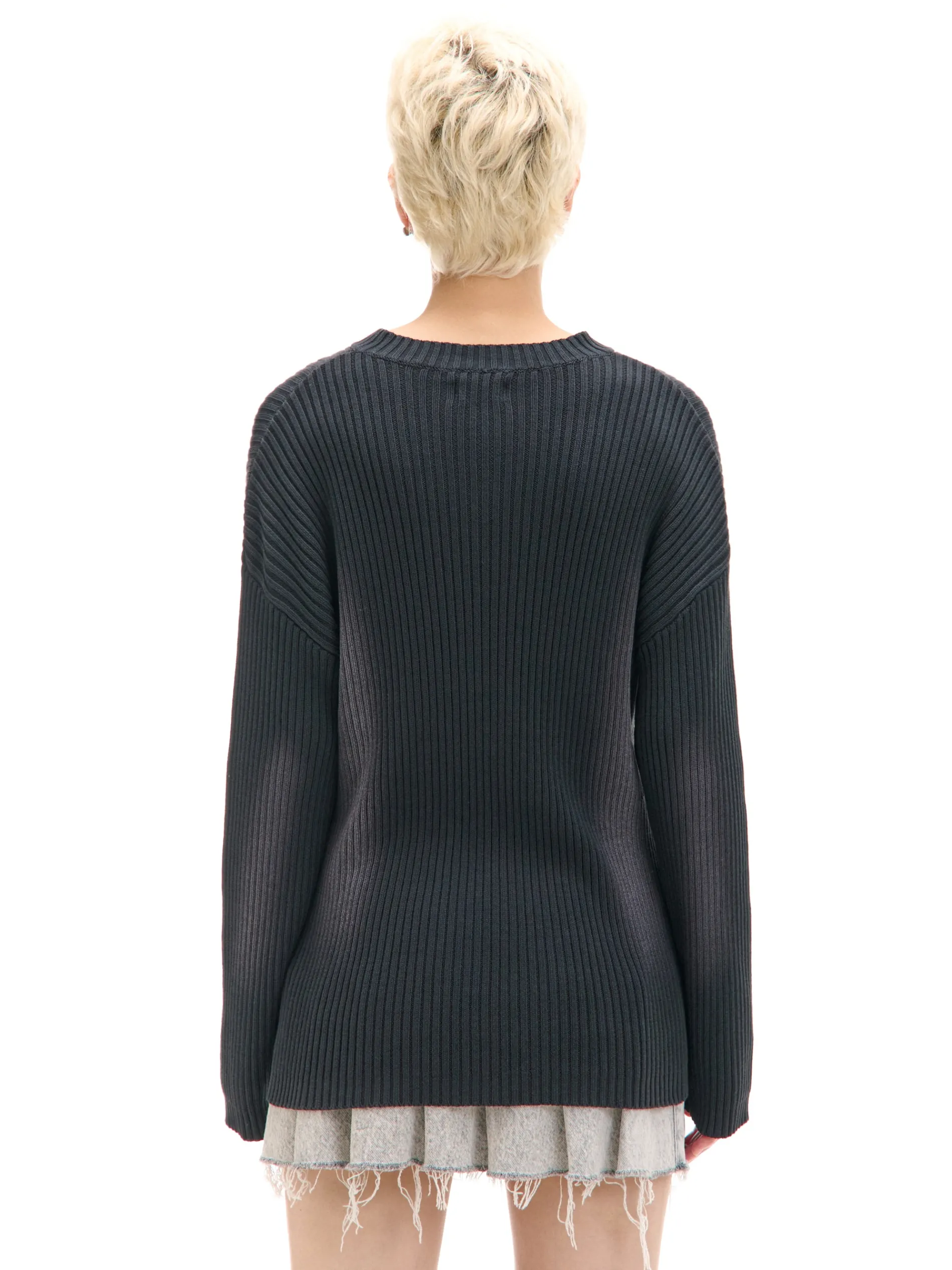 Cropp Swetry*Sweter oversize z efektem sprania