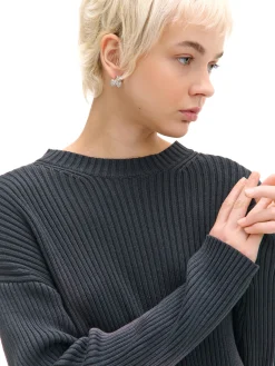 Cropp Swetry*Sweter oversize z efektem sprania