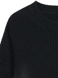 Cropp Swetry*Sweter oversize z efektem sprania