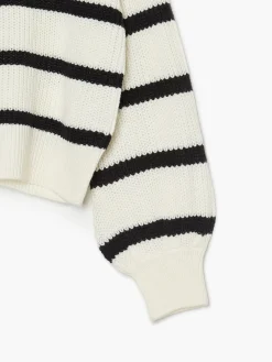 Cropp Swetry*Sweter w czarne paski