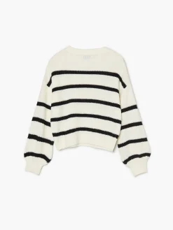 Cropp Swetry*Sweter w czarne paski