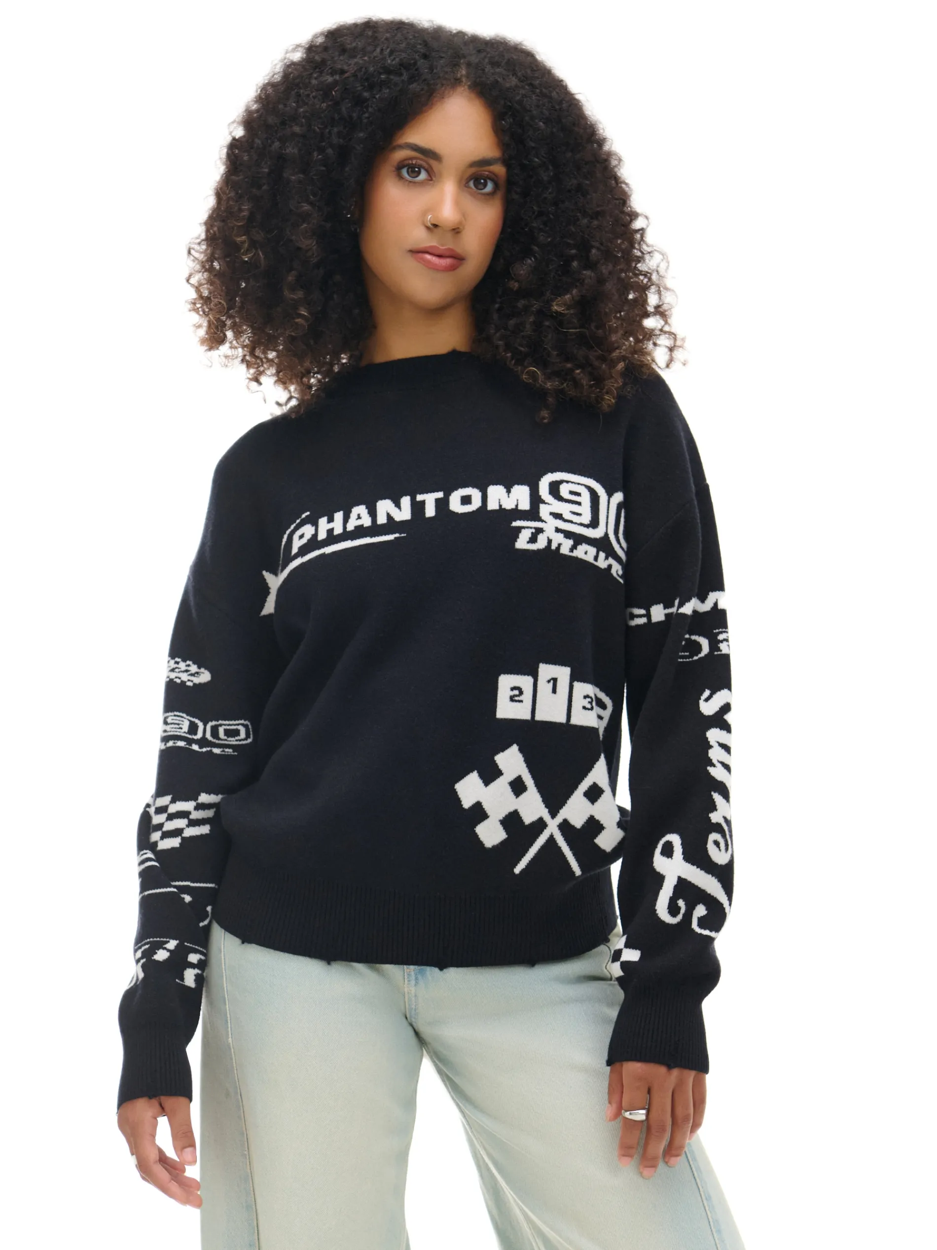 Cropp Swetry*Sweter w racingowym stylu