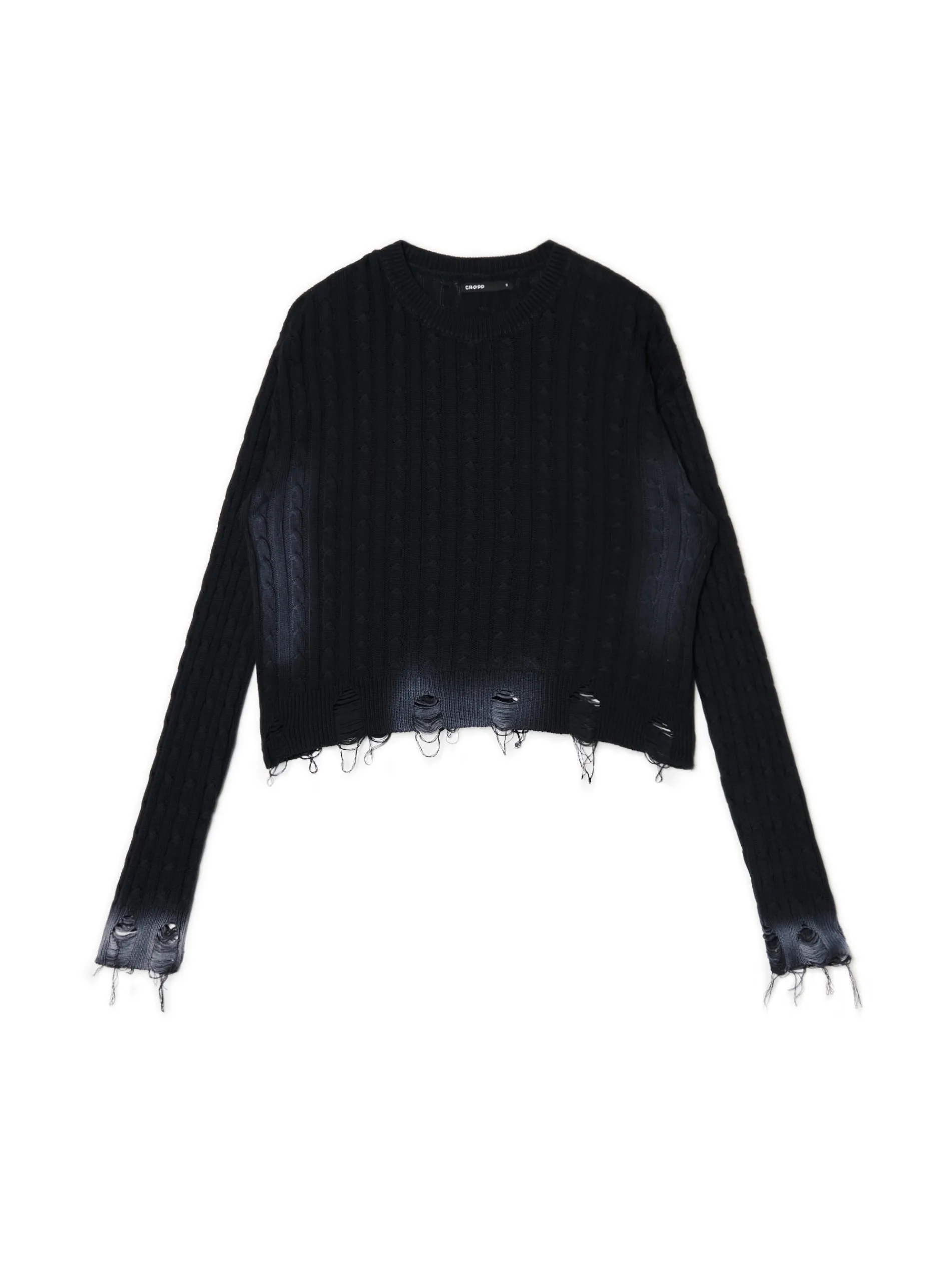 Cropp Swetry*Sweter z miejscowym efektem wybielenia