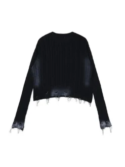 Cropp Swetry*Sweter z miejscowym efektem wybielenia