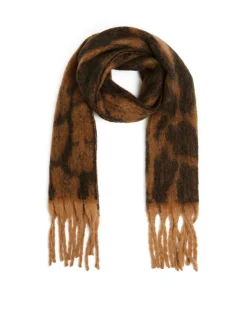 Cropp Szaliki*Szalik w panterkę z frędzlami
