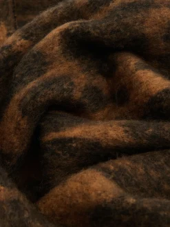 Cropp Szaliki*Szalik w panterkę z frędzlami