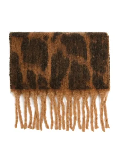 Cropp Szaliki*Szalik w panterkę z frędzlami