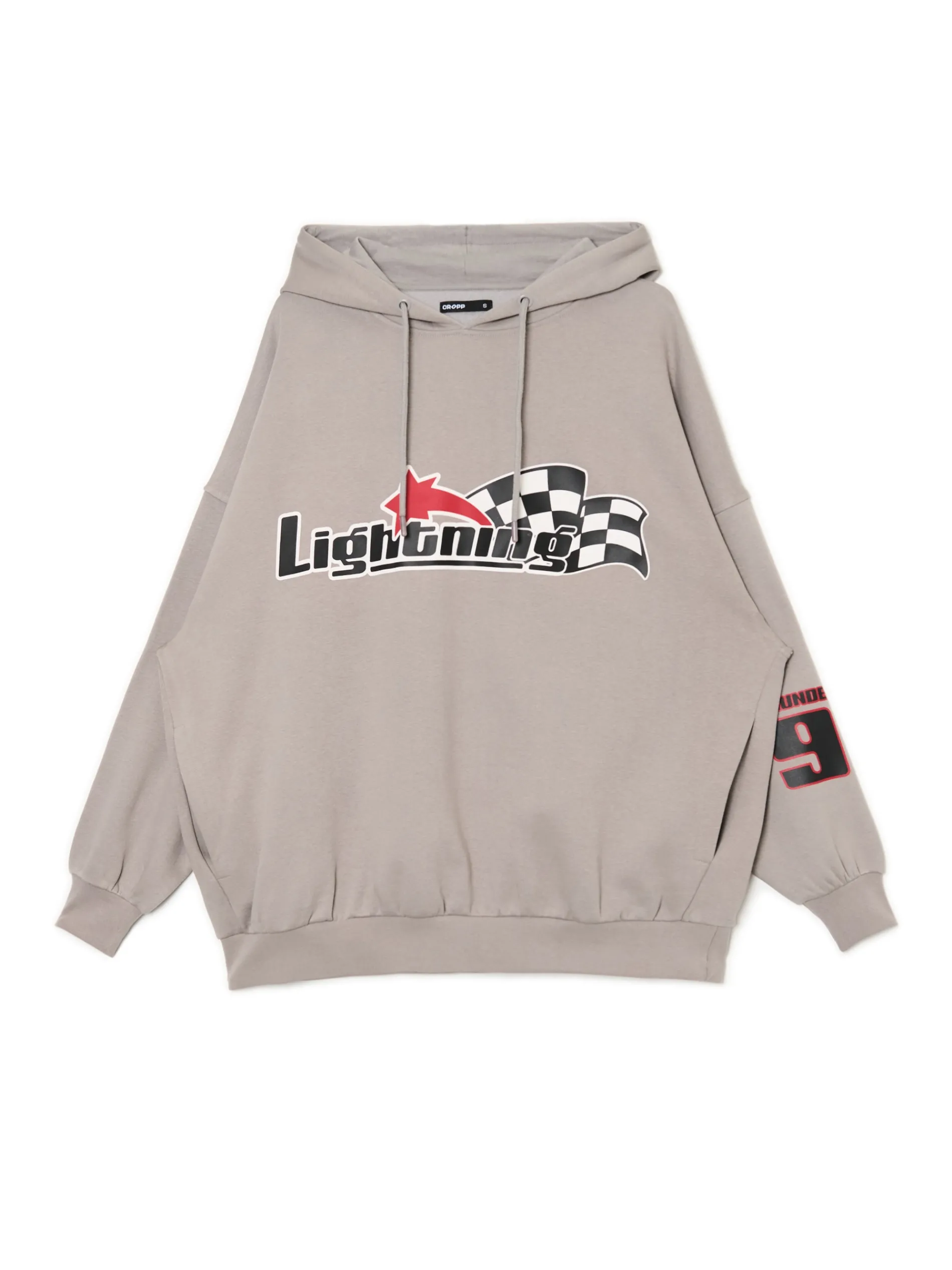 Cropp Unisex|Unisex*Szara bluza z motywem racingowym UNISEX