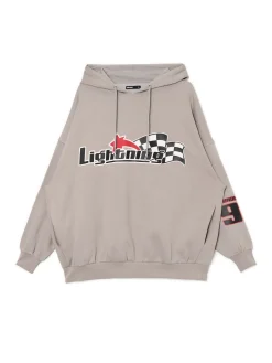 Cropp Unisex|Unisex*Szara bluza z motywem racingowym UNISEX