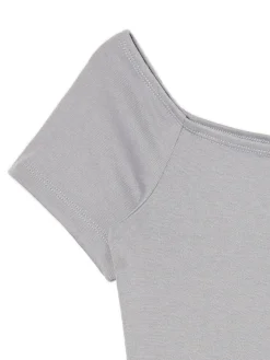 Cropp Koszulki, Topy*Szara bluzka z dodatkiem wiskozy