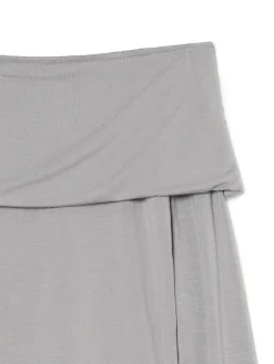 Cropp Koszulki, Topy*Szara bluzka z hiszpańskim dekoltem